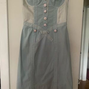 D&G Aqua bustier dress IT36